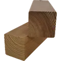 FT Embla® ThermoWood®, høvlet m/afrundede hjørner 50x50 mm