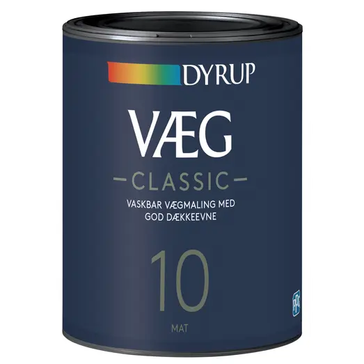 Dyrup vægmaling classic 10 hvid