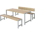 Plus Plankesæt m/1 ryglæn 186 cm ThermoWood®