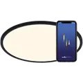 Nordlux Oja smart light plafond sort