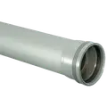 Wafix ht/pp afløbsrør med muffe grå 110x1000 mm