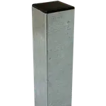 Plus stålstolpe t/ nedstøbning 80x80 mm cm galvaniseret
