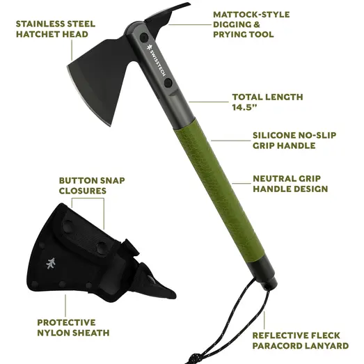 SwissTech Beilwerk økse 36,8 cm