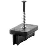 Wimex preload t-clips sort , inkl. skrue 45 mmtil Fur royal , 100 stk. pr. kasse