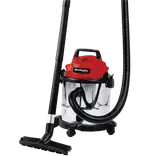 Einhell TC-VC 1812S våd-/tørstøvsuger 12 liter 230V/1250W