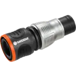 Gardena Premium slangekobling m/vandstop 1/2" sb