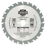 CMT savklinge Contractor 165x1,7x20 Z24W 10 stk pk