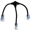 Blue Electric Flex-Line T-splitter