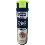 Soudal markerings spray 500 ml gul
