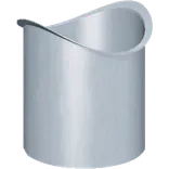 Rheinzink børdlet tudstykke 280x76 mm