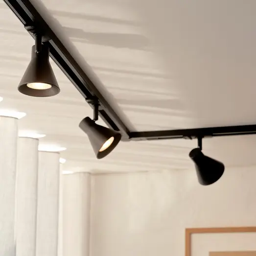 Nordlux Eik Link spot 3-Kit skinnesystem GU10 sort