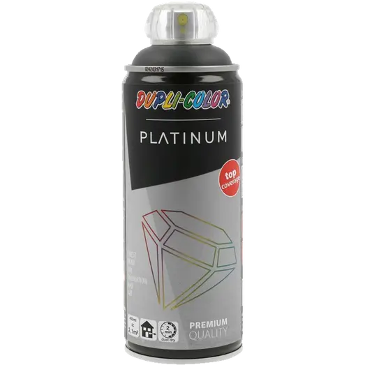 Dupli color platinum acryl spraymaling antracitgrå blank 400 ml