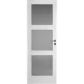 Swedoor Easy GW3 m/glas stående hvid 40x725x2040 mm
