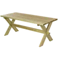 Plus Nostalgi Plankebord 177 cm gråbrun