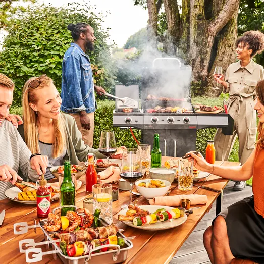 Char-Broil Performance Power Edition 3 gasgrill inkl. stegeplade og overtræk