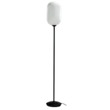 Dyberg Larsen riflet gulvlampe E27 opal