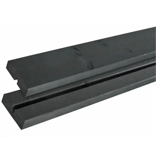 PLUS Basic Junior bord/bænkesæt m/2 ryglæn 118 cm sort