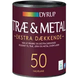 Dyrup træ og metalmaling ekstra dækkende 50 sort