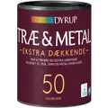 Dyrup træ og metalmaling ekstra dækkende 50 sort