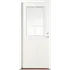 Swedoor P-400 facadedør med glas 948x2115 mm højrehængt hvid