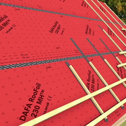 DAFA RooFoil 230 MH undertag rød 1,1x5 m