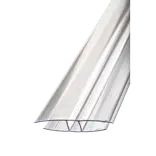 H-samleprofil 10 mm t/termoplader 3900 mm