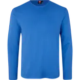 ID Interlock herre langærmet t-shirt azur