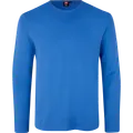 ID Interlock herre langærmet t-shirt azur
