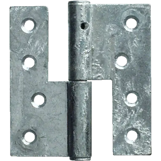 PN vindues- og dørhængsel højre 85x32 mm varmforz.