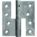 PN vindues- og dørhængsel højre 85x32 mm varmforz.