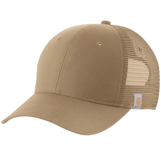 Carhartt canvas mesh back cap mørk khaki
