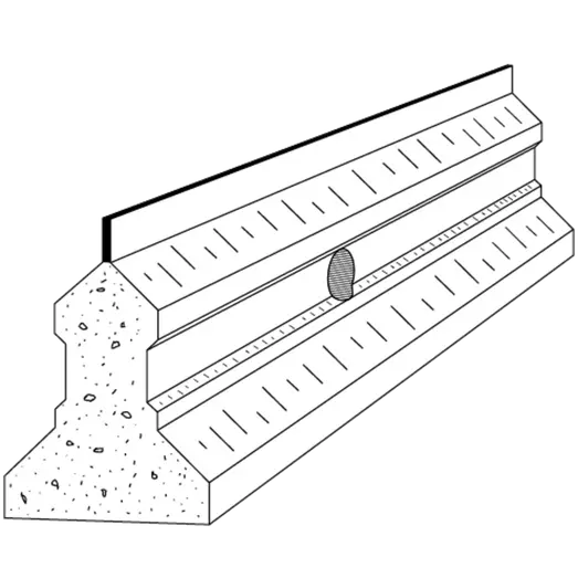Kota betonleder A50 390 cm.