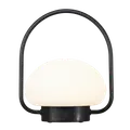 Nordlux Sponge batteri havelampe to-go Ø20 hvid/sort