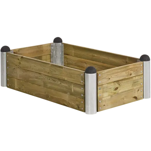 Plus PIPE højbed 80x36 cm trykimprægneret