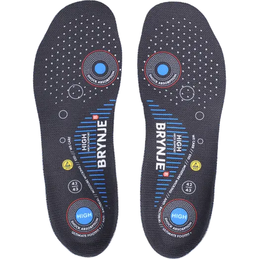 Brynje 700702 ultimate footfit indlægssål mellem sort
