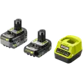 Ryobi RC18120-242X 18V ONE+ batteri-/opladersæt 1x2,0+4,0Ah batteri/lader