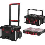 Milwaukee Packout™ sæt m/sortimentskasse, kuffert og trolley