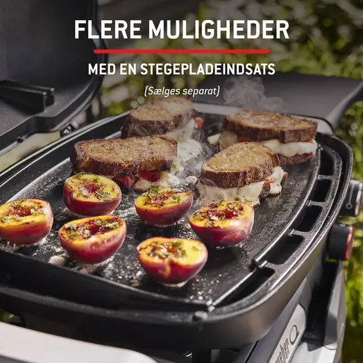 Weber® Q2800N+ gasgrill inkl. vogn