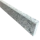 Terrazzo sokkelliste reykjavik slebet overflade og top med fas 40x1,5x7,5 cm