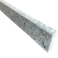 Terrazzo sokkelliste reykjavik slebet overflade og top med fas 40x1,5x7,5 cm
