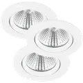 Nordlux Fremont LED-indbygningsspot 3-kit hvid