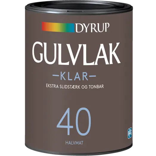 Dyrup gulvlak klar 40
