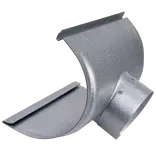 Plastmo tudstykke ekspansion 75 mm aluzink