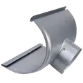 Plastmo tudstykke ekspansion 75 mm aluzink