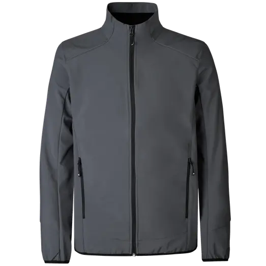 ID Core herre softshell jakke silver grey
