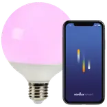 Nordlux smart pære colour LED E27 G95 4,7W klar
