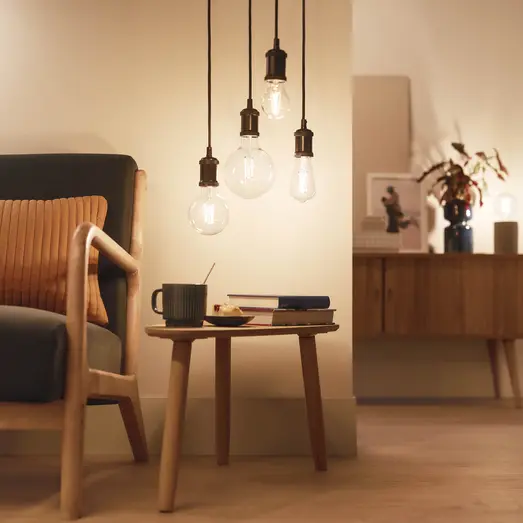 Philips Smart WiZ white LED pære E27 6,7W globe klar