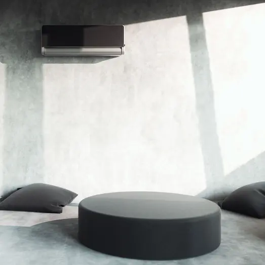 ELL Front Dark varmepumpe 4,31/4,40 kW Køl/Varmeeffekt