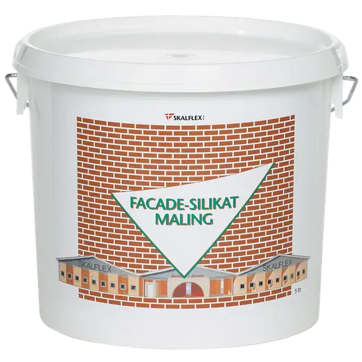 Skalflex Silikatmaling - Farve hvid 001 10lt