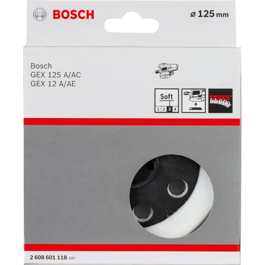 Bosch Slibetallerken Ø125 mm 8 huller